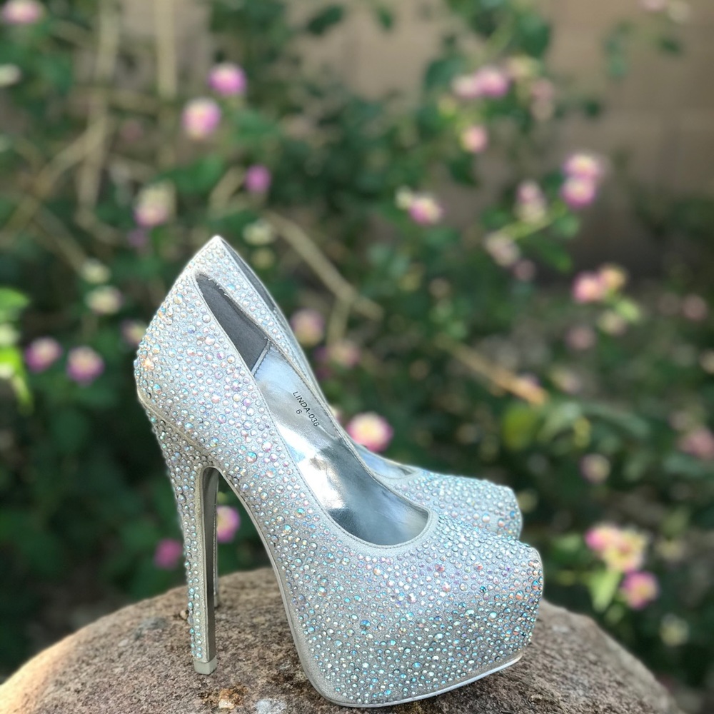swarovski heels